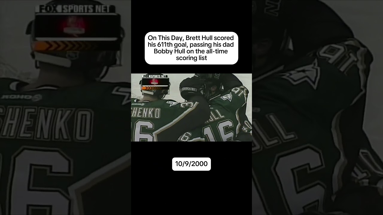Brett Hull || #shorts #hockey #helmet #autograph #dallas #stars #bretthull #onthisday #otd