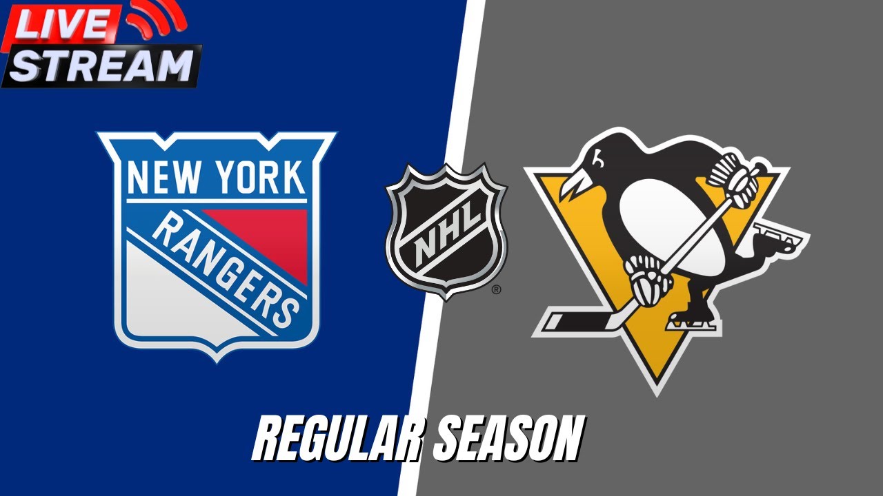 🏒 NHL LIVE! New York Rangers vs Pittsburgh Penguins – Regular Season 2025 Full Game NHL Live Stream