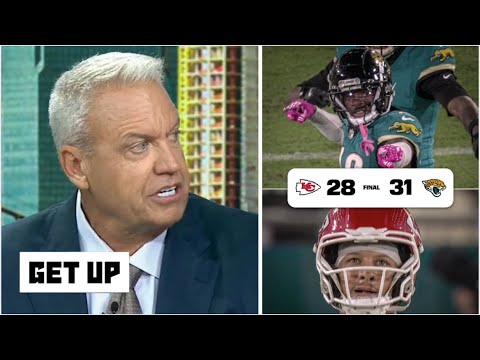 GET UP | "Travis is real HUNTER" - Rex Ryan reacts to Jaguars complete comeback win over Chiefs