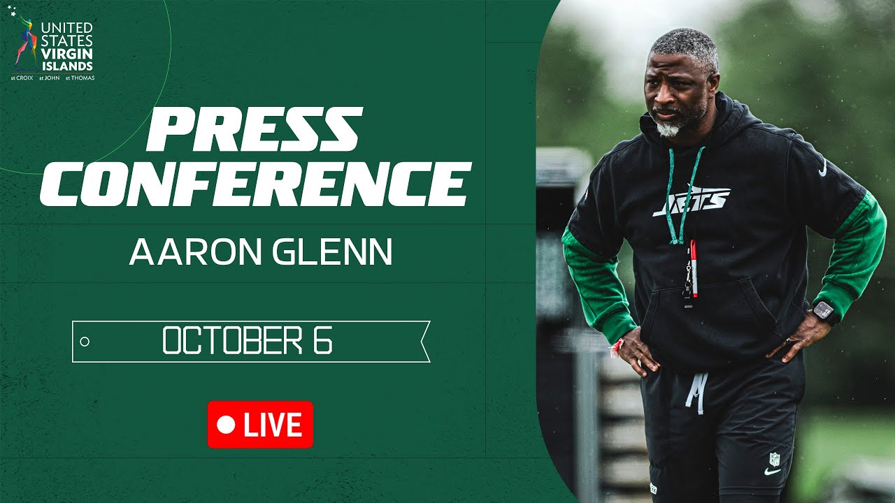 Aaron Glenn Press Conference (10/6) | New York Jets