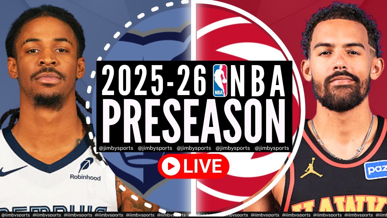 Memphis Grizzlies vs Atlanta Hawks NBA Preseason Live Scoreboard