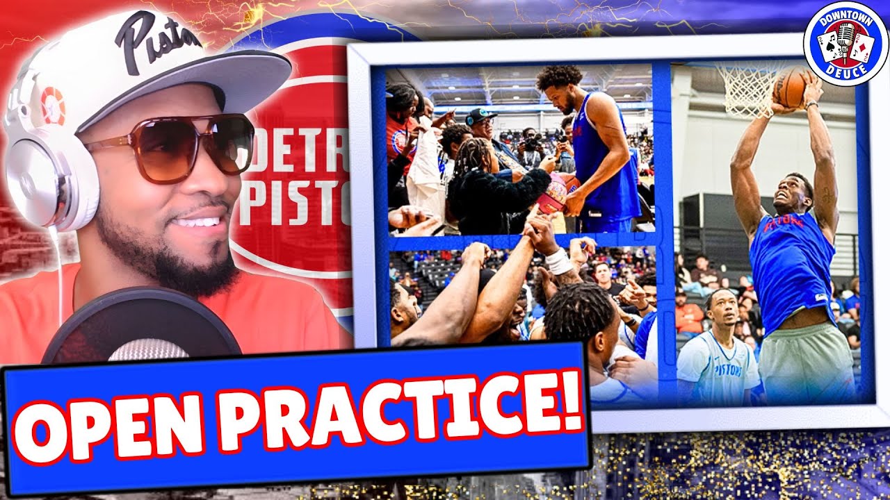 Detroit Pistons Open Practice Was EPIC! 🔥