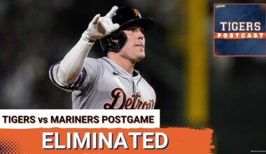 TIGERS POSTCAST: ELIMINATED. Detroit Tigers LOSE To Seattle Mariners In 15-Inning Thrilling Game 5