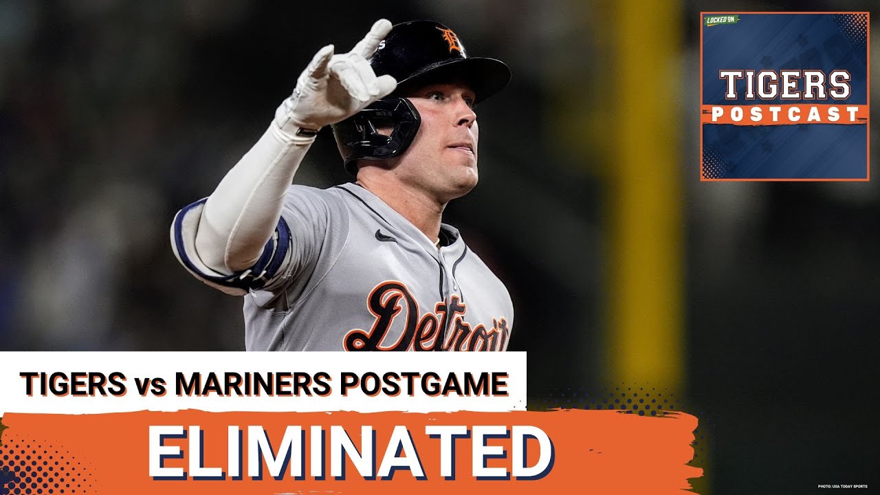 TIGERS POSTCAST: ELIMINATED. Detroit Tigers LOSE To Seattle Mariners In 15-Inning Thrilling Game 5
