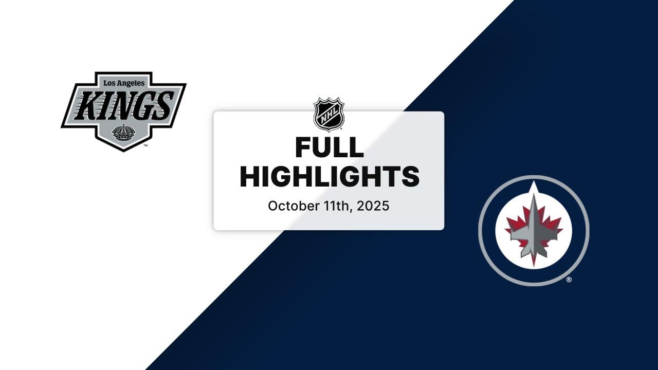 NHL Highlights | Kings vs. Jets | October 11, 2025