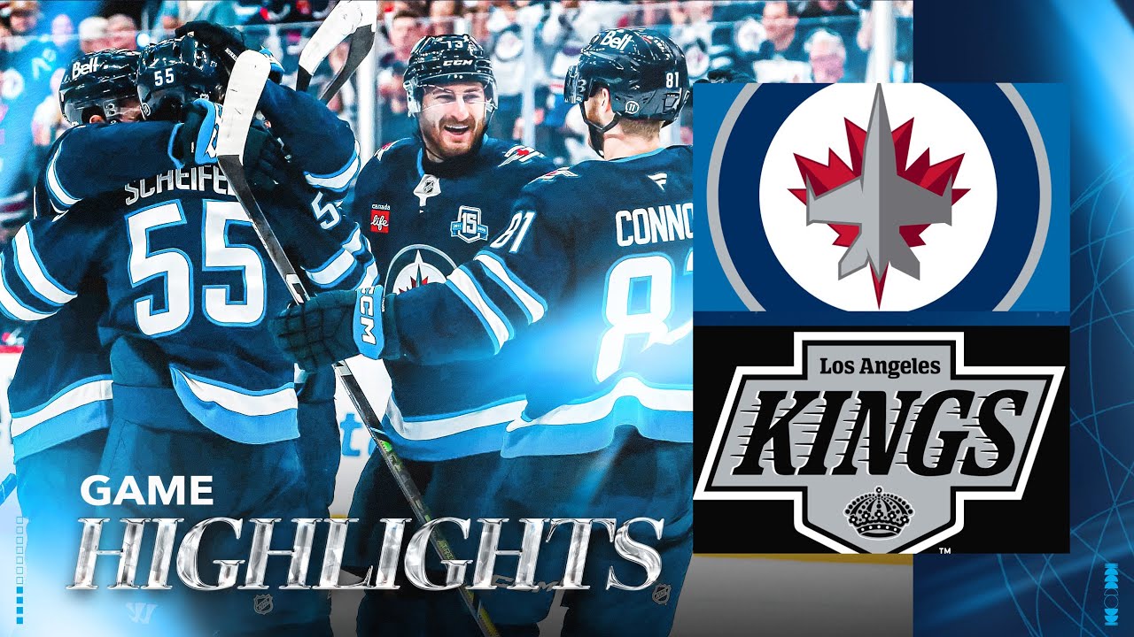 Winnipeg Jets vs. Los Angeles Kings - Game Highlights