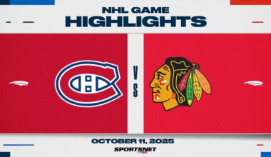 NHL Highlights | Canadiens vs. Blackhawks - October 11, 2025
