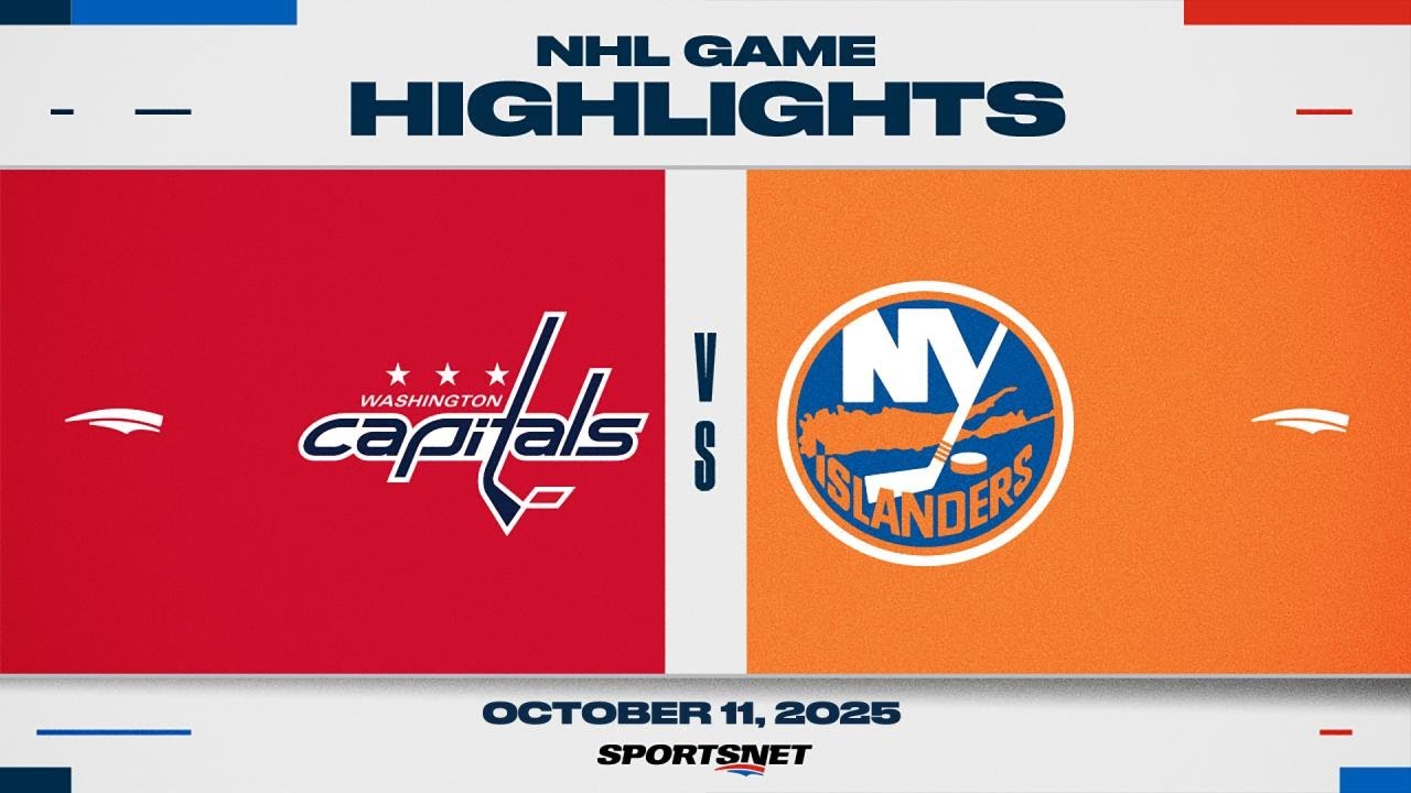 NHL Highlights | Capitals vs. Islanders - October 11, 2025