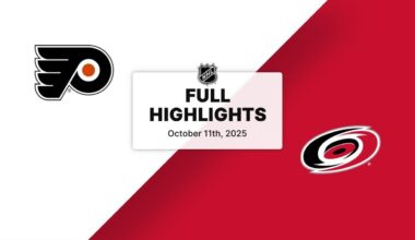NHL Highlights | Flyers vs. Hurricanes | October 11, 2025