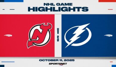 NHL Highlights | Devils vs. Lightning - October 11, 2025