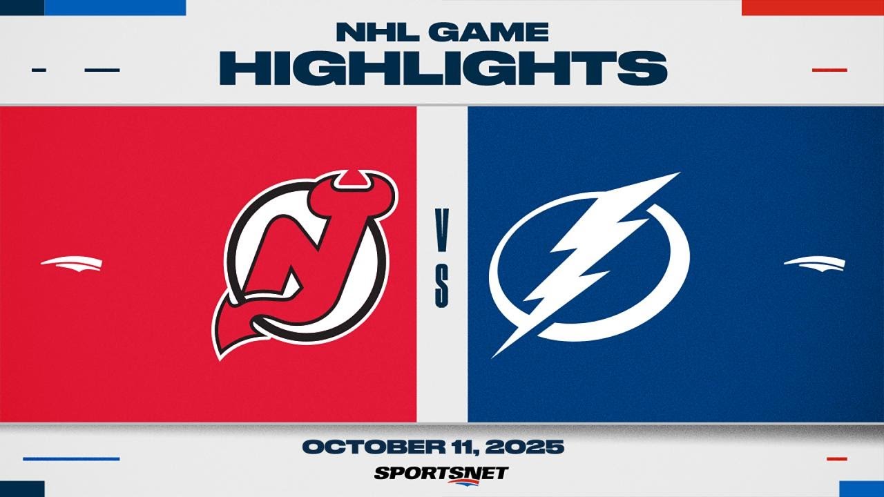 NHL Highlights | Devils vs. Lightning - October 11, 2025