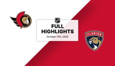 NHL Highlights | Senators vs. Panthers | October 11, 2025