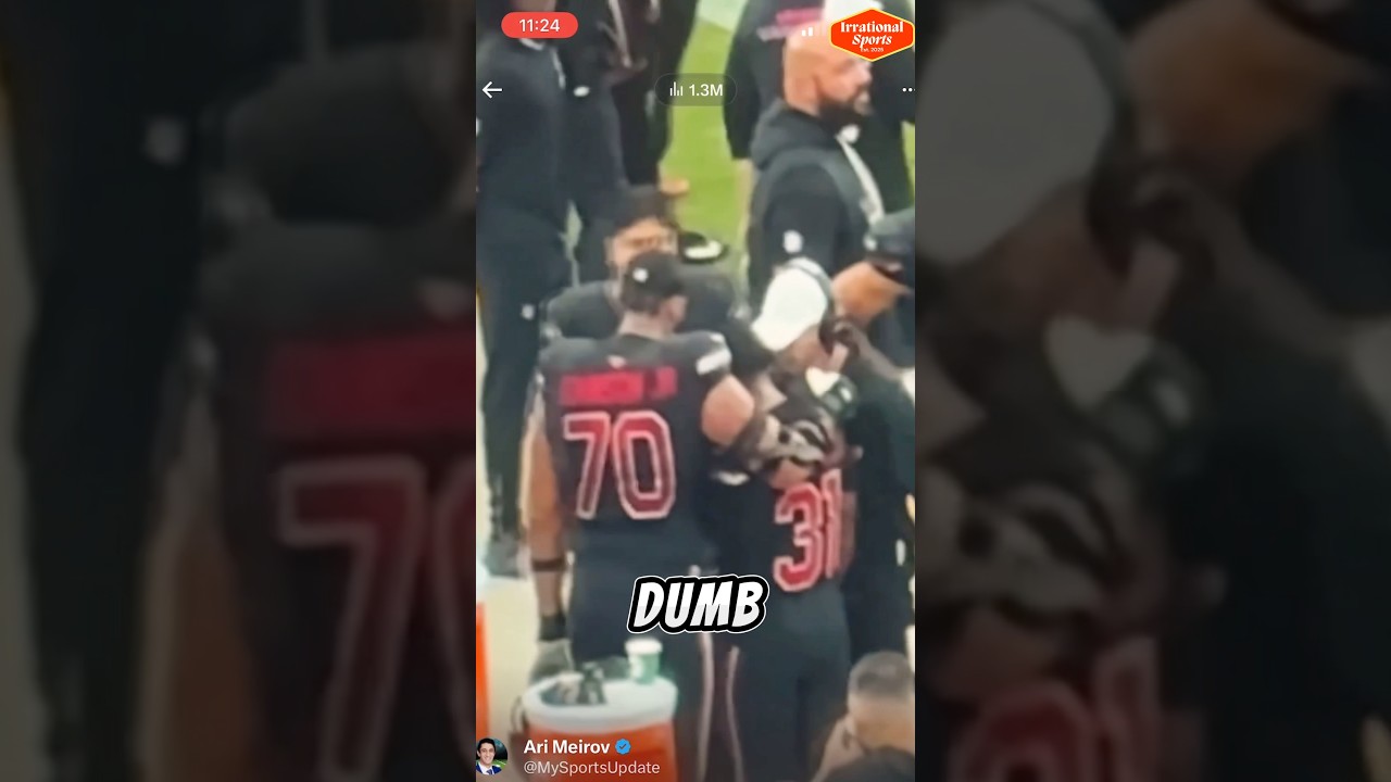 Coach SNAPPED on a Player After a Stupid Mistake 😤🔥 #arizonacardinals #nfl #fypシ #foryou #shorts