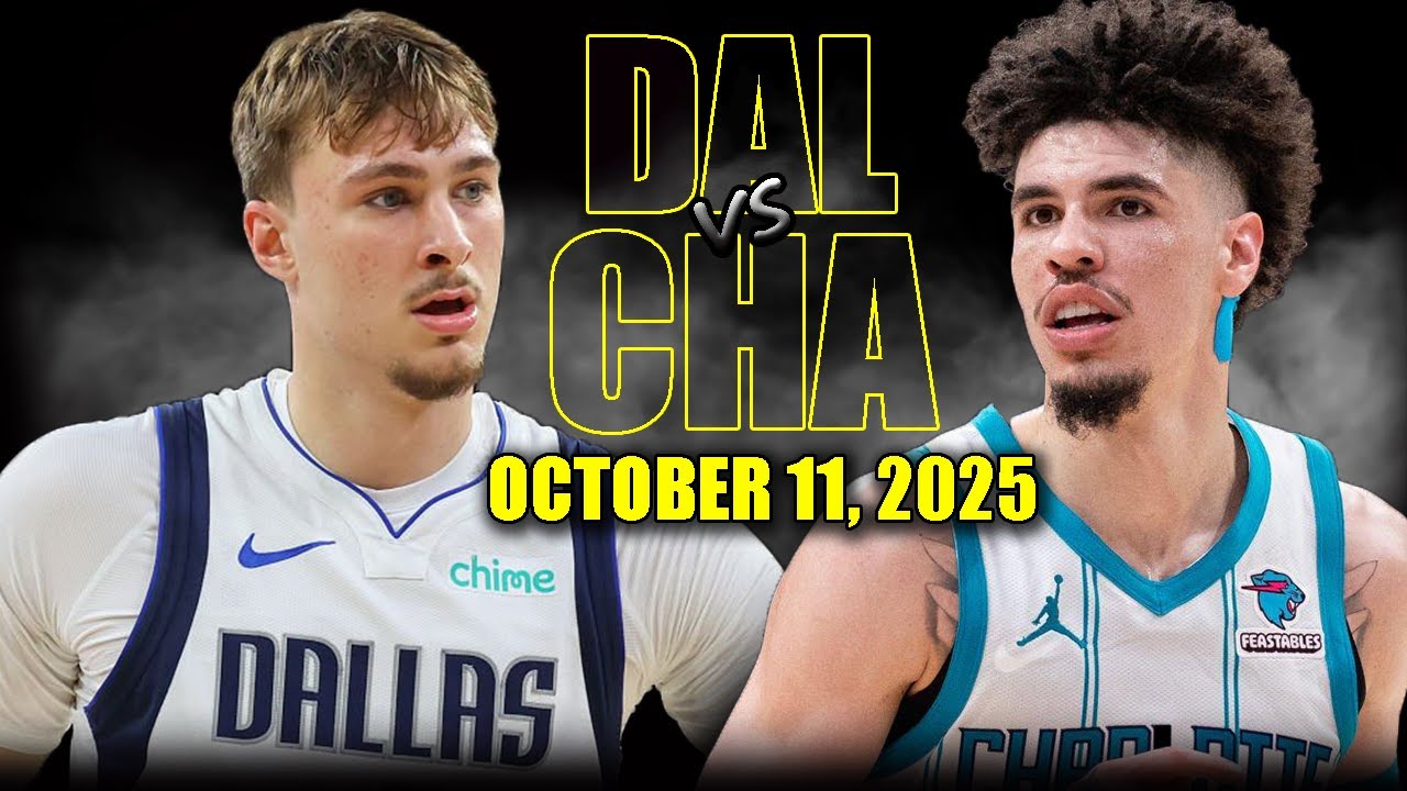 Dallas Mavericks vs Charlotte Hornets Full Game Highlights - October 11, 2025 | NBA Preseason