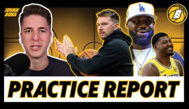 Lakers Practice Report: Luka Update, New Starting Lineup, Adou Thiero Return Unclear