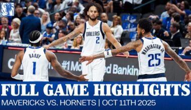 Mavericks Highlights vs. Charlotte Hornets| Preseason | October 11, 2025