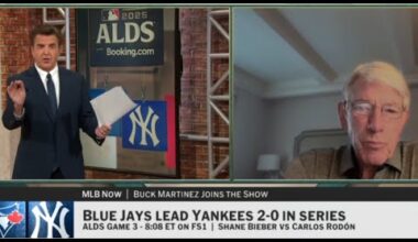 MLB Now | Yankees are DONE – Buck Martinez BOLD CLAIMS Blue Jays will sweep Yankees in the Bronx