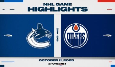NHL Highlights | Canucks vs. Oilers - October 11, 2025