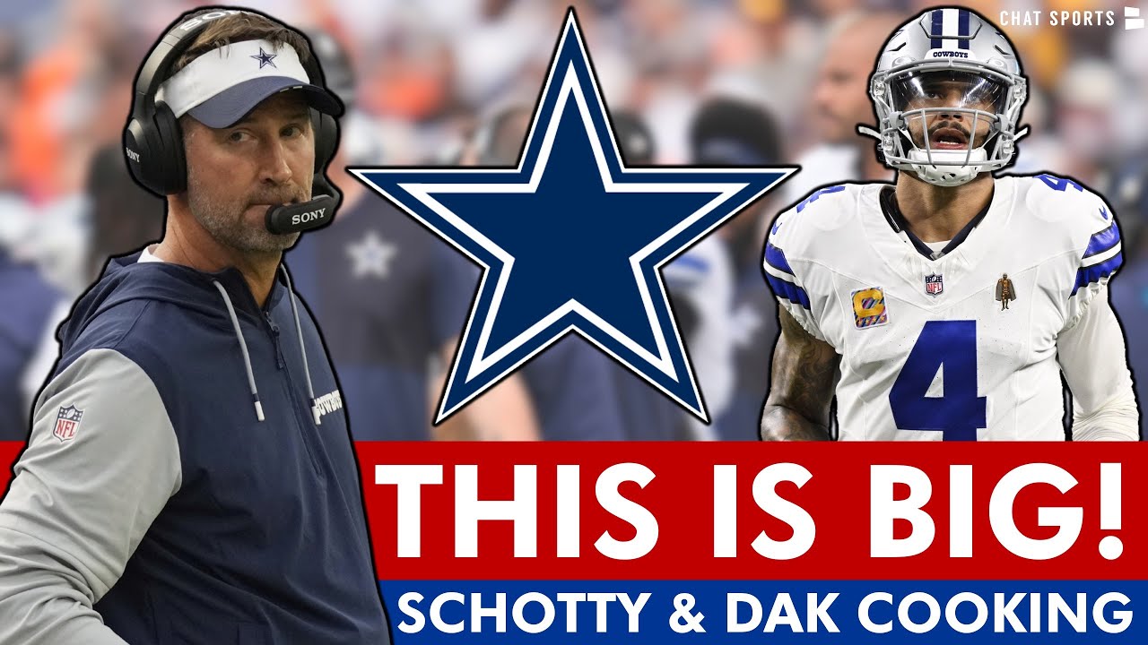 Cowboys Fans Should LOVE This Change Brian Schottenheimer Made To The Cowboys Offense To Help Dak