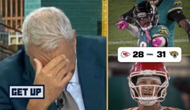 GET UP | "Lawrence just BURIED the Mahomes’ dynasty!" - Rex Ryan on Chiefs fall to Jaguars in Week 5