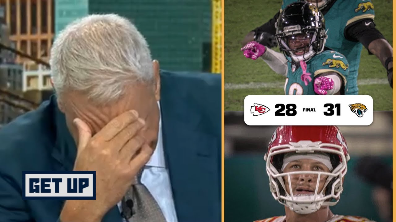 GET UP | "Lawrence just BURIED the Mahomes’ dynasty!" - Rex Ryan on Chiefs fall to Jaguars in Week 5