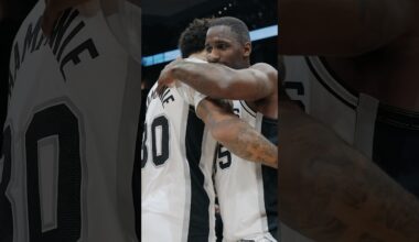 Big time plays ⚡️ #nba #spurs #davidjonesgarcia