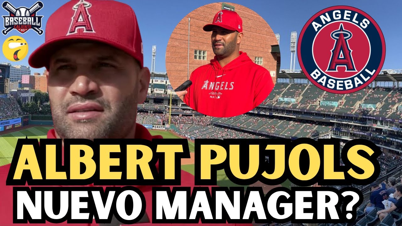 🔥ALBERT PUJOLS NUEVO MÁNAGER DE LOS ANGELS🔥#mlb #beisbol #baseball