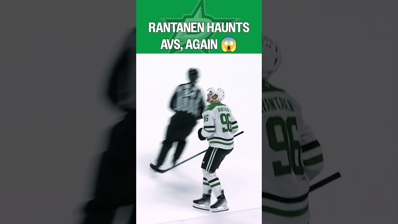 Rantanen haunts Avs in shootout 👻