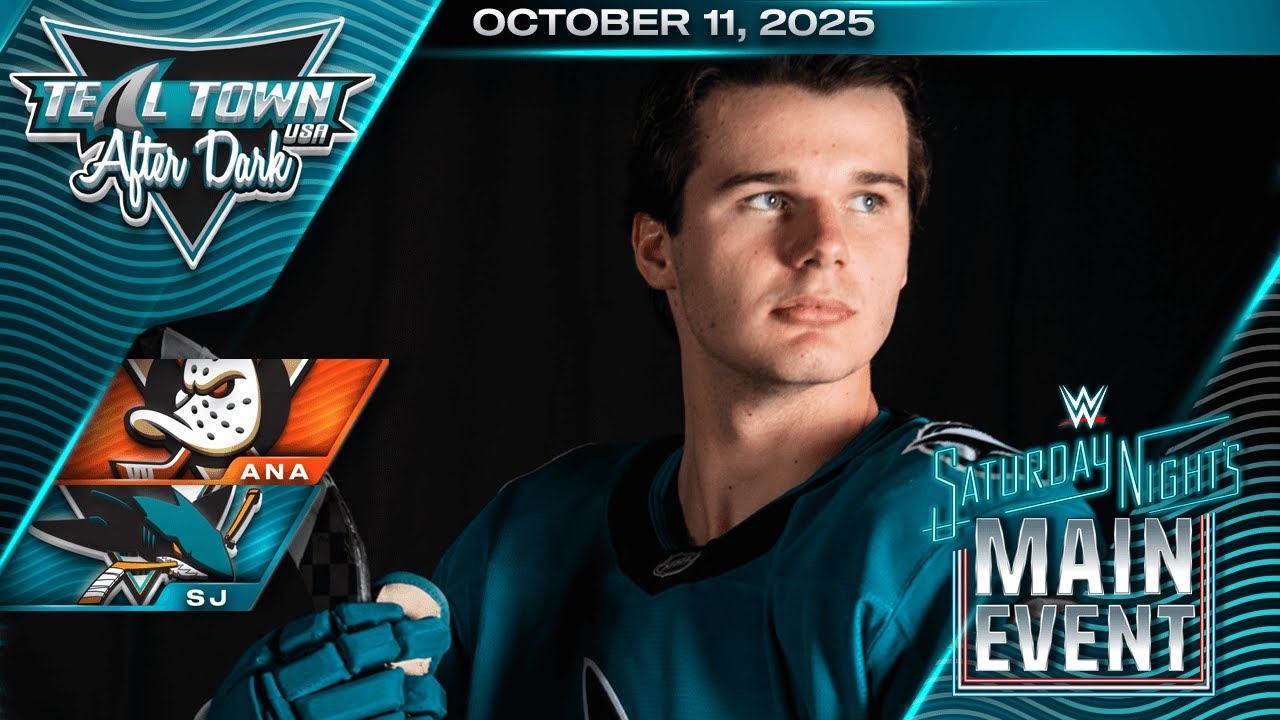 San Jose Sharks vs Anaheim Ducks - 10/11/2025 - Teal Town USA After Dark (Postgame)