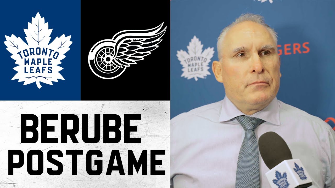 Craig Berube | Post Game @ Detroit Red Wings | October 11, 2025