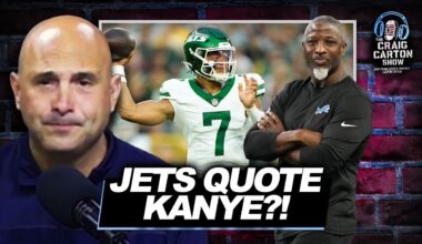 Jets Quote Kanye?! Have They Officially Lost It? | The Craig Carton Show