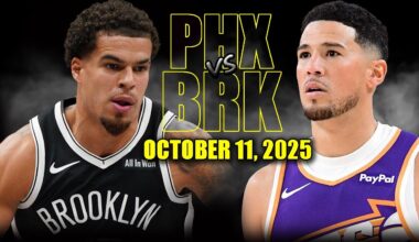 Phoenix Suns vs Brooklyn Nets Full Game Highlights - October 12, 2025 | NBA Preseason Game