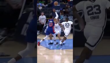 Cade really made that look too easy. 🤯📹: Detroit Pistons #CadeCunningham