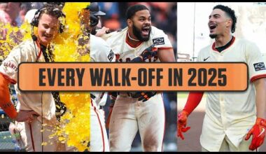 Every Giants Walk-Off in 2025