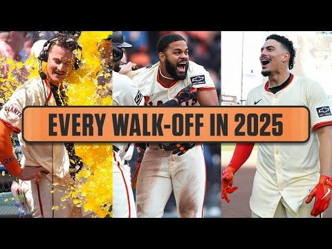 Every Giants Walk-Off in 2025