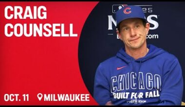 Cubs manager Craig Counsell reflects on 2025 season after NLDS Game 5 loss | Marquee Sports Network