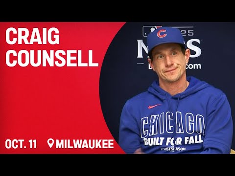Cubs manager Craig Counsell reflects on 2025 season after NLDS Game 5 loss | Marquee Sports Network