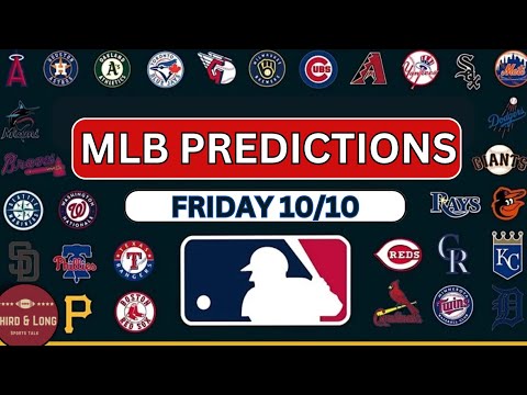 ⚾ MLB Game Picks *Best Bets* for Friday October 10th