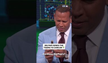 Big Papi sending Tigers to RESORT mode #shorts 🍹🏝️