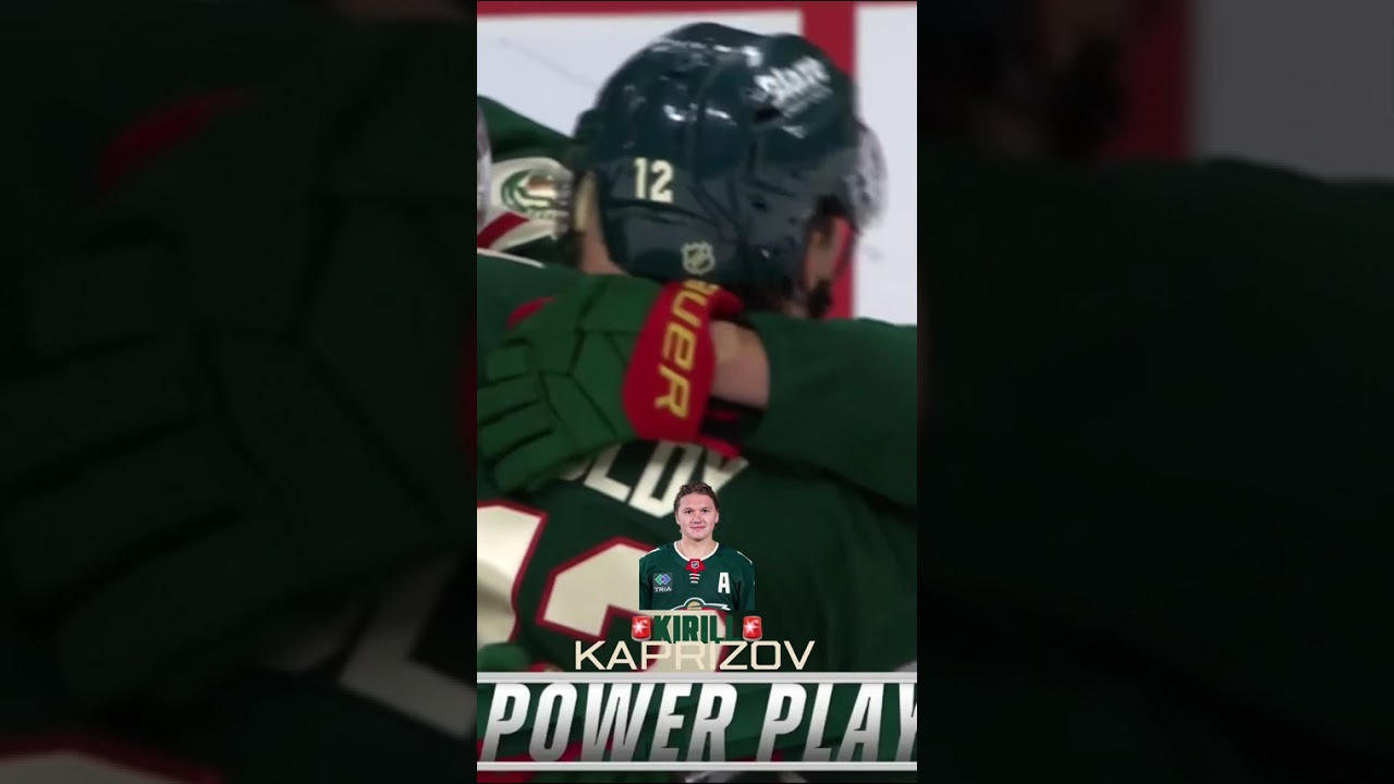 KIRILL THE THRILL #kirillkaprizov #mnwild #nhl