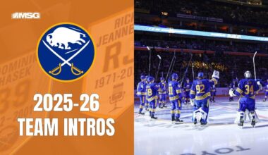 2025-26 Buffalo Sabres Team Introductions | Buffalo Sabres
