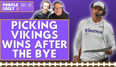 Picking Minnesota Vikings wins after the bye week