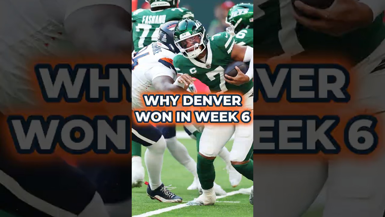 Why The Broncos Beat The New York Jets In NFL Week 6 #nfl #broncos #shorts