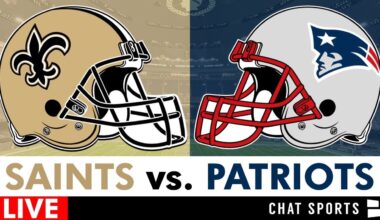 Saints vs. Patriots Live Streaming Scoreboard, Free Play-By-Play, Highlights | 2025 NFL Week 6
