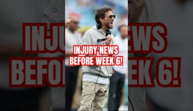 Miami Dolphins vs. Los Angeles Chargers INJURY NEWS Before NFL Week 6! #shorts #nfl #miamidolphins