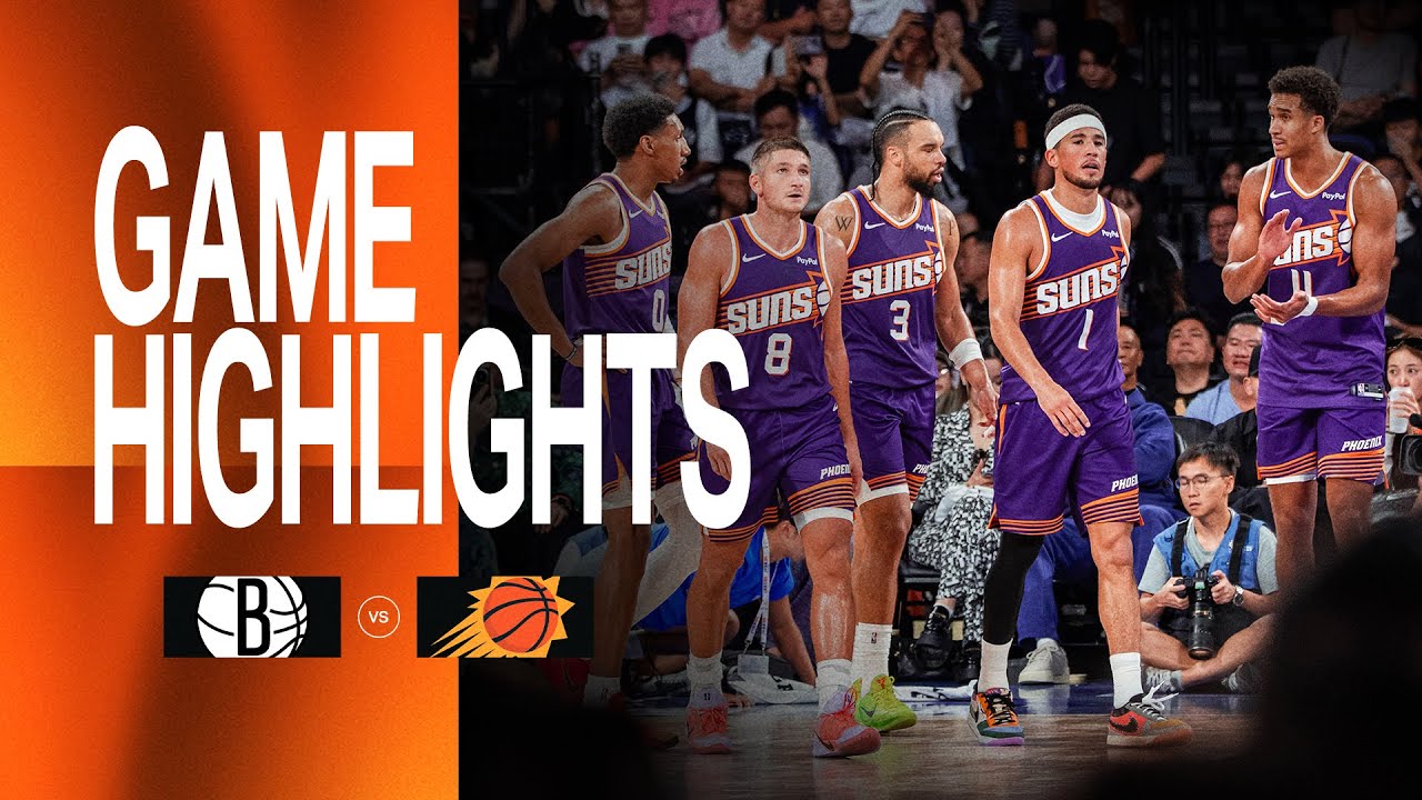 Phoenix Suns Preseason Team Highlights vs Brooklyn Nets | 10-12-25
