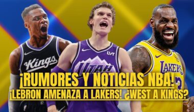 ¡OJO! MARKKANEN SERÁ TRASPASADO! ¿LEBRON AMENAZA A LOS ANGELES LAKERS?