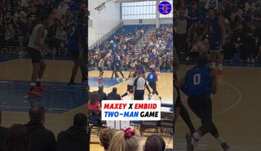 The Sixers Are SO BACK… Joel Embiid x Tyrese Maxey Two-Man Game! 👀🔥 #76ers #Sixers #NBA