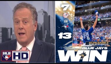MLB Network | Michael Kay STUNNED Blue Jays continues destroys Yankees 13-7 in Game 2 of ALDS