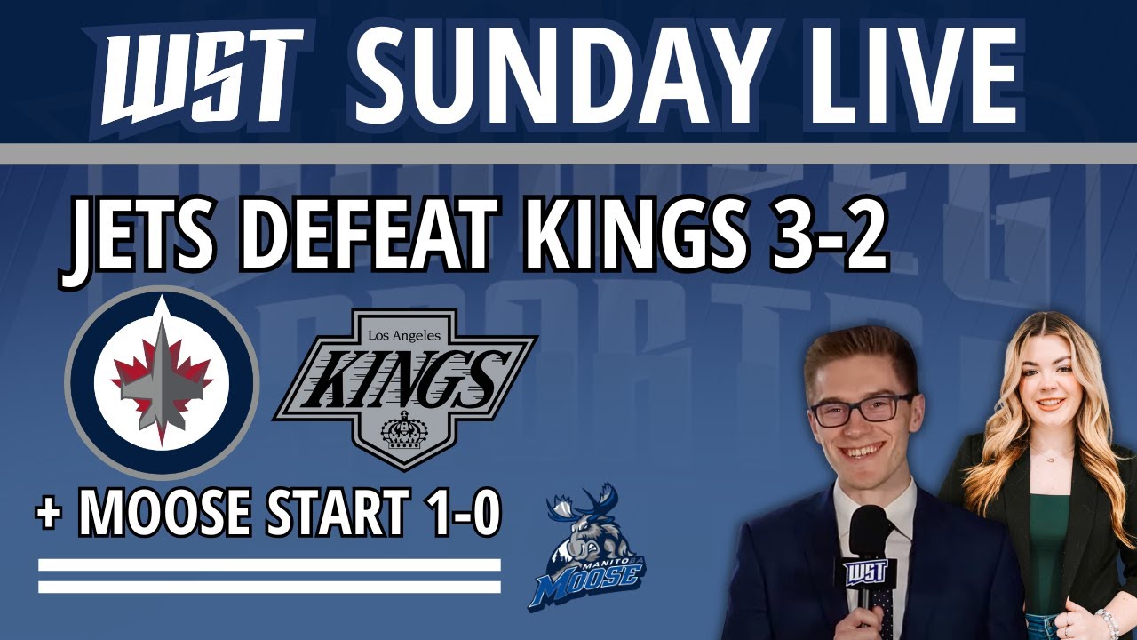 Winnipeg Jets defeat LA Kings 3-2 + Manitoba Moose Season Begins | WST Sunday Live